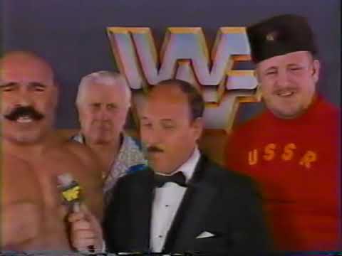 Видео: Промо-ролик Iron Sheik, Nicholas Volkoff и Freddie Blassie Cow Palace — вышел в эфир 01.03.86