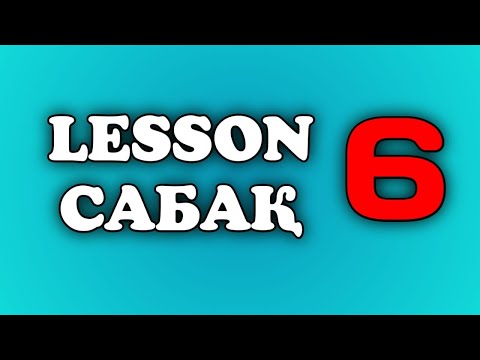 Видео: Ағылшын тілі. 6 сабақ. PRESENT SIMPLE NEGATIVE