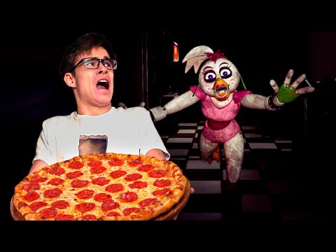 Видео: Готовлю пиццу (эмоционально) | Five nights at Freddy's: security breach | 3 часть