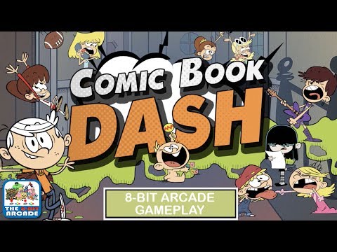 Видео: The Loud House: Comic Book Dash — уклоняйся от сестёр, собирай комиксы, будь лучшим (Nickelodeon ...