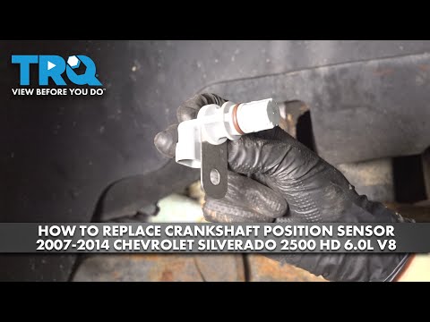 Видео: Как заменить датчик положения коленчатого вала на Chevrolet Silverado 2500 HD 6.0L V8 2007-2014 г...