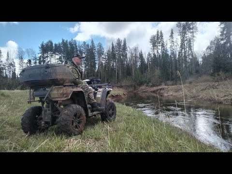 Видео: РАЗВЕДКА НОВЫХ МЕСТ ДЛЯ РЫБАЛКИ. ТАЁЖНАЯ РЕЧКА