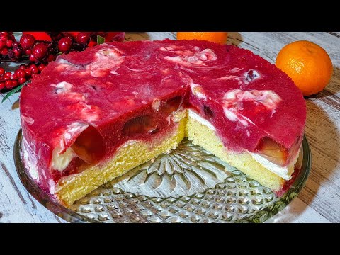 Видео: Самый ЛУЧШИЙ ТОРТ "Новогодний Огонек". Просто ТАЕТ во Рту.