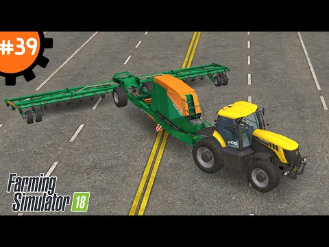 Видео: Гигант среди сеялок: Разбираем самую большую технику в Farming Simulator 18 | Fs 18. #39