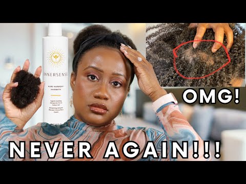Видео: Этот шампунь ухудшил состояние моих натуральных волос! | Средство для волос Innersense Выпадение ...