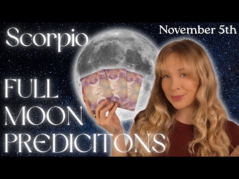 Видео: Скорпион... Это произойдет 5 ноября!