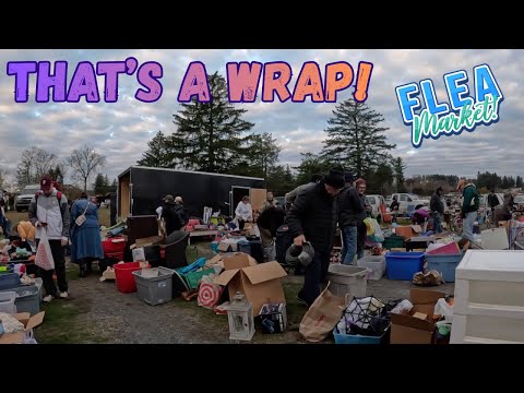Видео: Нашли потрясающие предложения в ПОСЛЕДНИЙ день местного блошиного рынка!