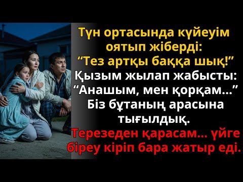 Видео: түн ортасында күйеуім “қаш!” деді, ал үйге кірген адам, менің сіңлім еді | Ешкім естімеген әңгіме