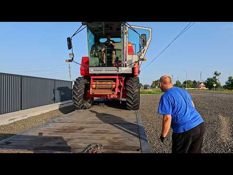 Видео: 🚜 Довгий рейс: Massey Ferguson 19 + кукурудзяна жатка | Колодяжне ⮕ Северинівка ⮕ БЦ ⮕ Бондарі