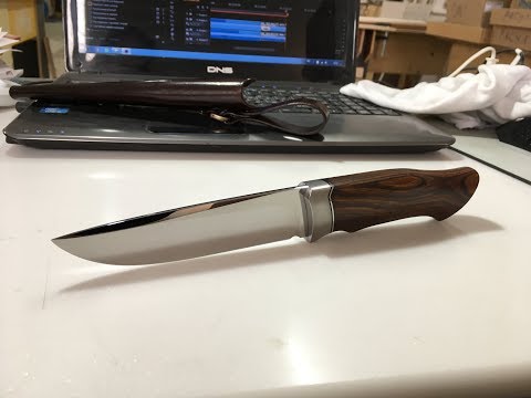 Видео: Нож "Гектор" М 390 и Айронвуд