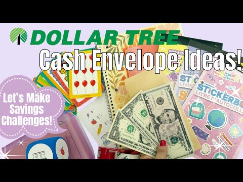 Видео: Идеи для конвертов с денежными средствами Dollar Tree | Бюджетные способы экономии и идеи для кон...