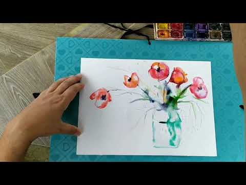 Видео: ПОЛСКИ БУКЕТ - АКВАРЕЛ