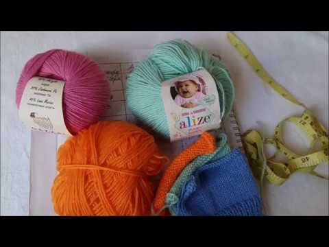 Видео: Тестируем детскую полушерстяную пряжу. Ищем мягкую и не колючую пряжу