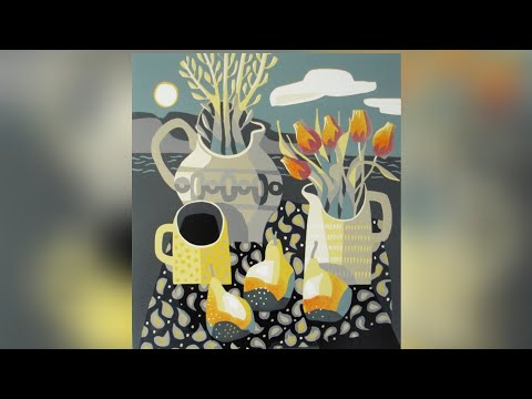 Видео: Декоративный натюрморт и основы композиции