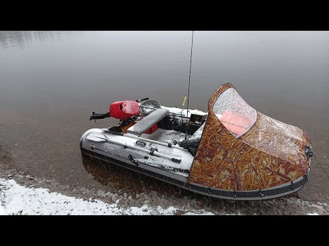 Видео: 20221130 впервые между двух ГЭС на Вуоксе