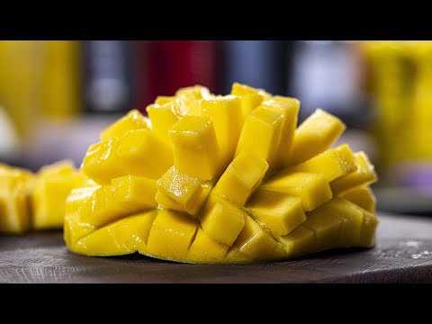 Видео: Как почистить манго за 2 минуты
