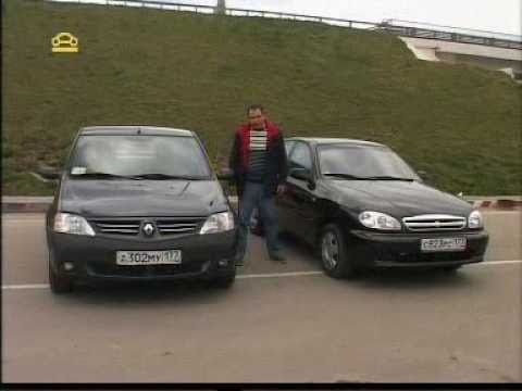 Видео: Chevrolet Lanos vs  Renault Logan - Тест-Драйв