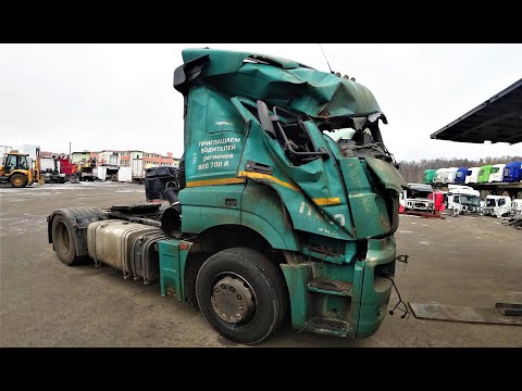 Видео: КАМАЗ 5490 ПОСЛЕ ДТП / СКАНИЯ ПОСЛЕ ПОЖАРА - КАК СГОРАЮТ АВТОМОБИЛИ