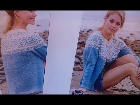 Видео: Кардиган "Лопапейса Periwinkle" Урок 1