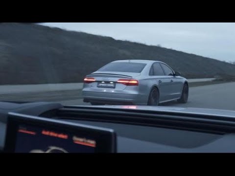 Видео: Бизнес ракета уничтожает! Audi S8 на 850 сил, крепко везет! Быстрее Lamborghini Huracan!