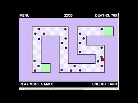 Видео: Проходим The Worlds Hardest Game №3