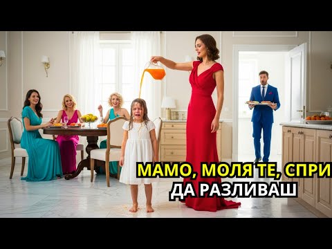 Видео: Момиче ридаеше и молеше, докато мащехата изливаше портокалов сок. Докато милионерът влетя и извика.
