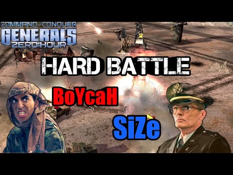 Видео: BoYcaH vs SiZe | Битва мировых ЛЕГЕНД!!! [Generals Zero Hour] TOP REPLAY