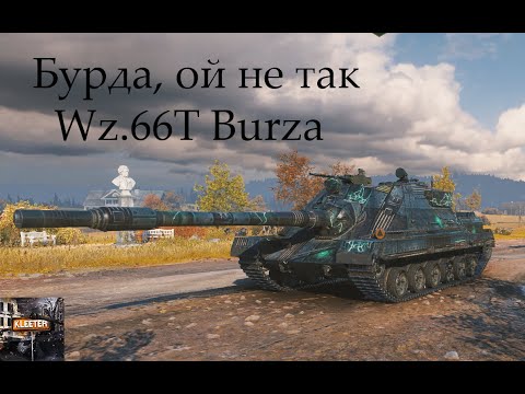 Видео: Wz.66T Burza что за танк? Мир танков