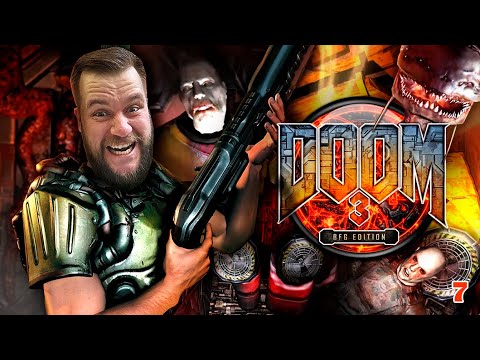 Видео: Прокатились на адской тележке! // DOOM 3 BFG Edition #7