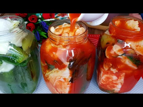 Видео: ОГУРЦЫ В ТОМАТЕ ПО "ТАШКЕНТСКИ" 🌶🥒 ВОТ КАК НАДО ГОТОВИТЬ!!! МАЛО КТО ЗНАЕТ ЭТОТ СЕКРЕТ !!!