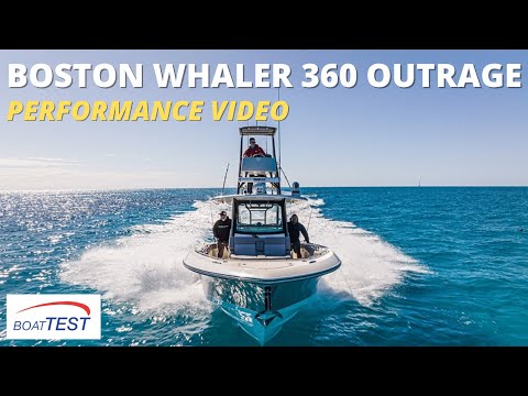 Видео: Boston Whaler 360 Outrage (2022) — тестовое видео от BoatTEST.com