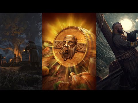 Видео: Gwent - Гединейт, Откелль, Эль предков и друиды. Очень красиво. Все пьяные