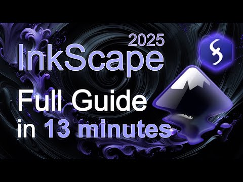 Видео: InkScape — Учебник для начинающих за 13 МИНУТ! [ПОЛНОЕ РУКОВОДСТВО 2025]