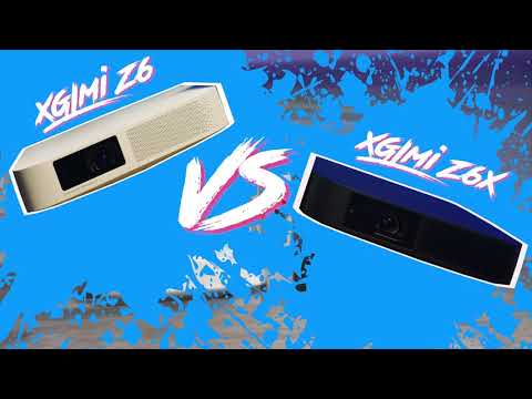 Видео: Сравнение ledprojector Xgimi Z6 VS Xgimi Z6X