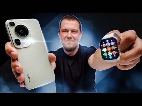 Видео: Распаковал Новый Huawei Pura 70 Ultra и Huawei Watch FIT 3! Сравнение Камер с iPhone кратко.