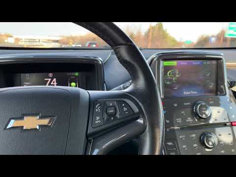 Видео: Фишки Chevrolet Volt при езде только на бензине