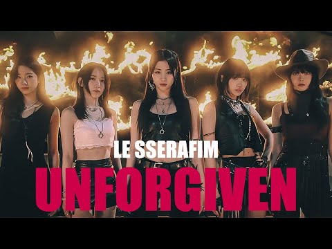 Видео: Учим песню LE SSERAFIM - UNFORGIVEN (feat. Nile Rodgers) | Кириллизация