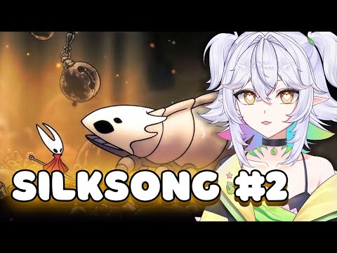 Видео: знакомство с ГИГАМОКРИЦЕЙ ✦ Hollow Knight: Silksong #2 ✦ Gamma BadArt Нарезка