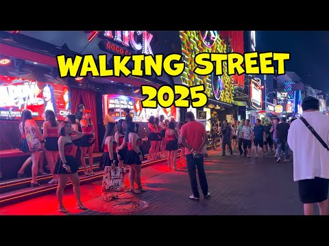 Видео: Таиланд. Ночная Паттайя: Волкин Стрит в 2025