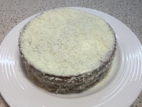 Видео: Диетический торт "Рафаэлло". Кокосовый торт. Dietetic cake "Raffaello"
