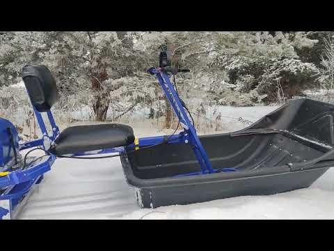 Видео: Мотобуксировщик толкач "Альбатрос-XLV9" Мысли вслух! )