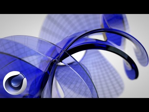 Видео: Стеклянная фигура в Cinema 4D