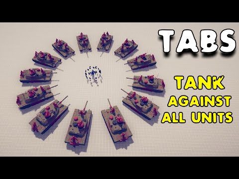 Видео: Танки против всех юнитов! Эксперименты в ТАБС! Totally Accurate Battle Simulator legacy