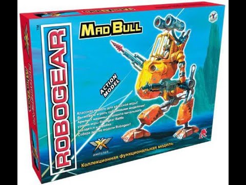 Видео: Модель сборная: ROBOGEAR "MadBull"