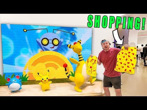Видео: Устройте шопинг в НОВОМ магазине Pokemon Center в Токио!