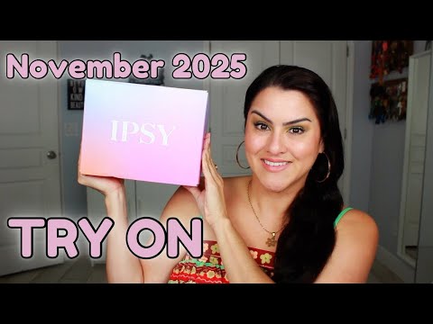 Видео: Ноябрь 2025 г. Распаковка и примерка BOXYCHARM от IPSY