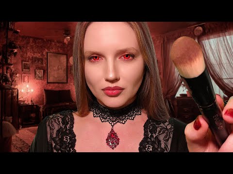 Видео: АСМР Делаю Тебе Мистический Макияж Призрака • ASMR Making You a Ghost Makeup