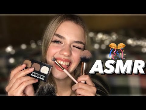 Видео: АСМР НАКРАШУ ТЕБЯ НА ВЕЧЕРИНКУ🥳asmr doing you party makeup