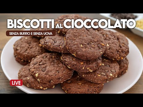 Видео: ШОКОЛАДНОЕ ПЕЧЕНЬЕ БЕЗ ЯИЦ И БЕЗ МАСЛА - Живой рецепт