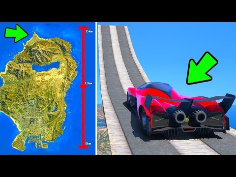 Видео: ПЕРЕПРЫГНУЛ ВСЮ КАРТУ НА СКОРОСТИ 1200 КМ/Ч В ГТА 5 ОНЛАЙН? ГТА 5 МОДЫ!